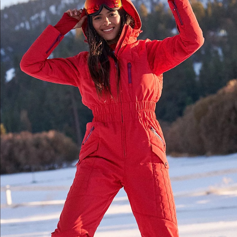 Free people all prepped ski suit